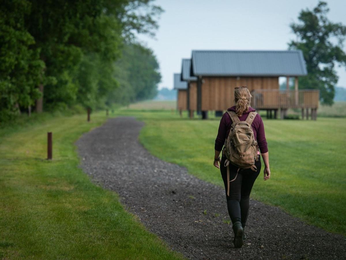 Composite Lodges With Shared Space In Drenthe Ruinerwold Exterior photo